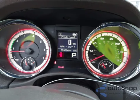 2013 Dodge Durango Sxt из США, поврежденный, VIN 1C4RDHAG6DC637291